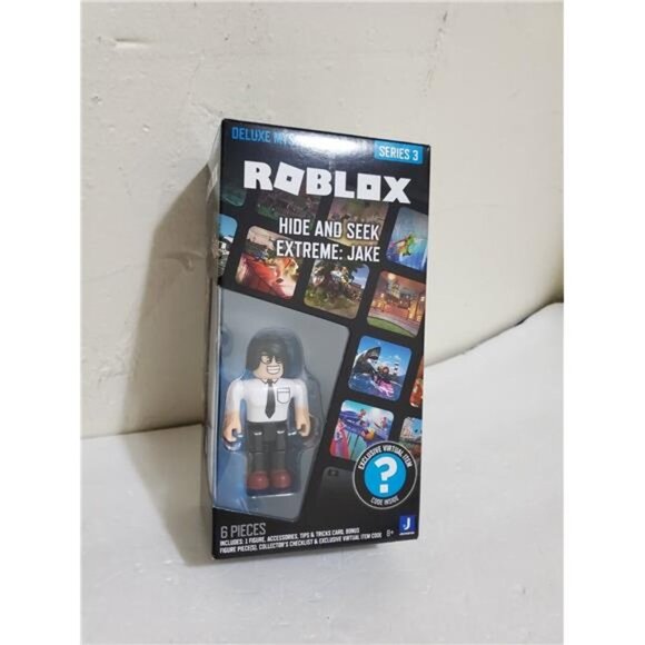 Unleash the Mystery: Roblox Series 3 Hide & Seek Extreme Jake Deluxe Figure Pack - Picture 4 of 9
